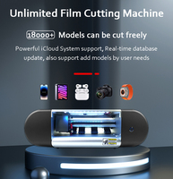 Mini machine de découpe intelligente pour films protecteurs d'écran de téléphone portable, traceur de films hydrogel souples EPU TPU