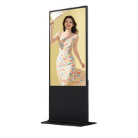 Pantalla LCD Táctil Digital Personalizable para Interiores con Soporte de Pie para Publicidad y Carteles Digitales en Tiendas Minoristas