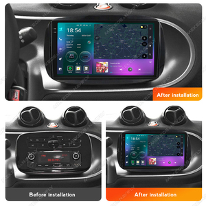 Mekede M7 M6 Android 8 + 256 gam màn hình cảm ứng Car DVD Player cho Benz thông minh fortwo 3 2014 2020 xe stereo với GPS BT DSP - Product Image 6