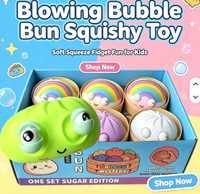 Jouet Squishy Mignon en Forme de Boulette de Vapeur Virale, Rebond Lent, Fausse Alimentation, Anti-Stress, Farce Amusante, Cadeau de Fête, 5 à 7 Ans
