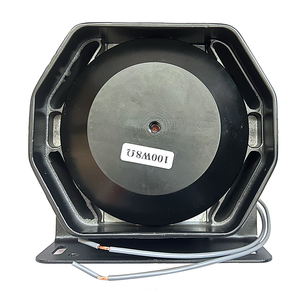 Yuankao – haut-parleur de sirène 100w, haut-parleur de signal d'avertissement extra mince 4 8ohm 120 130db, sirène et haut-parleur pour véhicule d'urgence - Product Image 4