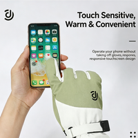 Gants de ski d'hiver pour hommes et femmes, imperméables, compatibles avec les écrans tactiles, thermiques, chauds, coupe-vent, pour le ski, le snowboard, les activités de plein air, vente en gros