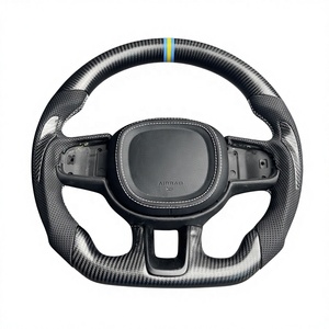 Volant en fibre de carbone forgée et alcantara pour Volvo XC60 XC70 XC90 C30 V40 V60 V70 V90 S40 <span class=keywords><strong>S60</strong></span> S80 S90 2009 2010 <span class=keywords><strong>2014</strong></span> 2015 - Product Image 5
