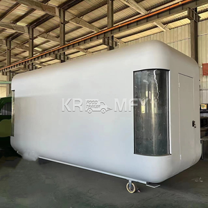 Remolque de comida rápida estándar de China EE. UU., cocina móvil, camión de comida de acero inoxidable, carritos de venta de aperitivos y desayuno - Product Image 4