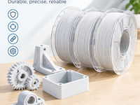 Filamen Printer 3D PETG Marmer 1.75mm 1kg ±0.03mm Toleransi Terukur Laser Ketangguhan Tinggi untuk Pencetakan FDM untuk Bagian Fungsional