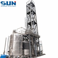 Système de récupération d'alcool par colonne de distillation industrielle personnalisée avec contrôle PLC pour différentes capacités d'extraction