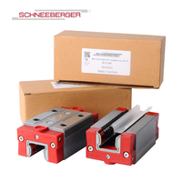 100% Original allemagne SCHNEEBERGER LinearRoller bloc latéral rails coulissants CNC MRS35CG1-KC-R1-757- 18.5- 18.5-Kit de BMW35-A-G3-V2 CN