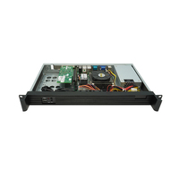 Entrega rápida 1U Rack PC industrial 6-9th gen I3/i5/i7 LGA1151 2 * i211AT LANs 6COM compatible con H310C/B365 Rackmount PC industrial