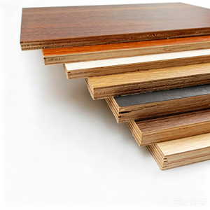 Panneaux sandwich en contreplaqué mélaminé 4x8, <span class=keywords><strong>feuille</strong></span> <span class=keywords><strong>de</strong></span> contreplaqué bouleau 18 mm pour meubles <span class=keywords><strong>de</strong></span> salon et armoires <span class=keywords><strong>de</strong></span> cuisine, panneaux muraux en bois - Product Image 2