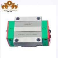 Rail de guidage linéaire CNC et bloc de roulement linéaire série HGW-CC/HC HIWIN HGW15CC/HGW20CC/HGW25CC/HGW30CC/HGW35CC/HGW45/HGW55