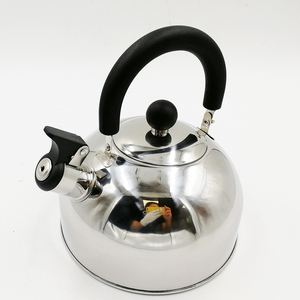 OEM Đen Bakelite Di Chuyển Xử Lý Whislting Ấm Đun Nước Thép Không Gỉ Tea Pot Ấm Đun Nước Huýt <span class=keywords><strong>S</strong></span>áo - Product Image 3