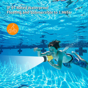 Utdoor-luces led de búsqueda para barcos, luces impermeables recargables de buceo marino - Product Image 5