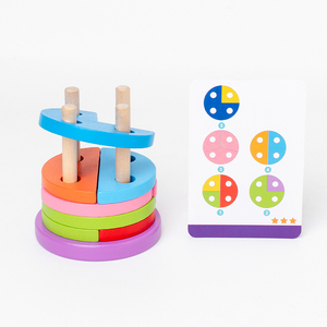 Best-seller en bois forme éducative couleur correspondant jouet <span class=keywords><strong>deux</strong></span> joueurs forme correspondant jeu <span class=keywords><strong>de</strong></span> jouet cognitif avec planche <span class=keywords><strong>de</strong></span> tri - Product Image 2
