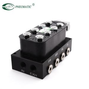 Accuair โซลินอยด์วาล์ว VU4หน่วยแมนิโฟลด์พร้อมชุดสายไฟแอร์ระงับวาล์วควบคุม - Product Image 4