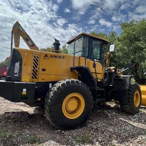Cargador de ruedas LG958L usado con componentes de núcleo de motor 5 toneladas con cubo de roca Mini cargador frontal de marca china - Product Image 1