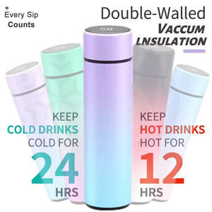 Botella de Agua Inteligente 2025 con Pantalla de Temperatura, Tapa con Batería, Vaso Térmico, Botella Deportiva de Acero Inoxidable - Product Image 3