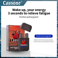 Inhalateur Nasal Portable Premium pour une Meilleure Respiration, Clarté Mentale Instantanée et Soulagement de la Fatigue aux Huiles Essentielles Naturelles