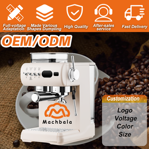 Máquina de Café Espresso con Pantalla Táctil, Acero Inoxidable, Sistema de Alta Presión de 20 Bares, Personalizable para el Hogar o Fábrica - Product Image 4