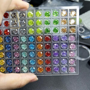 Circonia Cúbica de Alta Calidad, Corte Rosa, Raridad 5A, Multicolor, Rosa Milenio Fresca, Forma Octogonal, Piedra Sintética CZ, Gema Suelta - Product Image 4