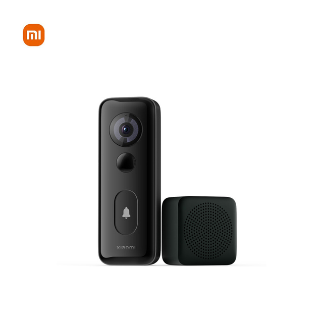 New for Smart Doorbell 3S 2K Ultra HD Night Vision Linux-Based IP65 AMOLED Display Long Battery AI Human Recognition Works Mi
