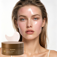 Patchs Hydrogel Encapsulés au Rétinol et au Collagène OEM/ODM pour le Contour des Yeux – Masque Doux Anti-Cernes
