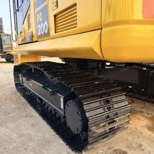 Well Maintained Used Komatsu PC200 Crawlerl Excavator 2023 <b>Model</b> 20 Ton Low Working Hours 110KW Powerful <b>Engine</b> Gearbox Pump - Product Image 5
