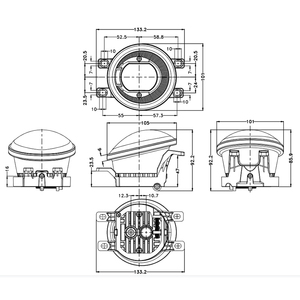 12V 24V 4 inch 30 Wát 6000K 2400Lm <span class=keywords><strong>LED</strong></span> off road ánh sáng với chùm sương mù <span class=keywords><strong>LED</strong></span> làm việc ánh sáng IP68 <span class=keywords><strong>LED</strong></span> sương mù ánh sáng cho Heavy-Duty xe tải - Product Image 6