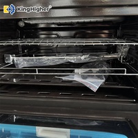 Cuisinière à gaz commerciale avec four, 6 brûleurs, cuisinière à gaz autonome en acier inoxydable, cuisinière multifonctionnelle pour restaurant, cuisinière à gaz pour hôtel