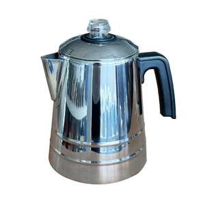 Chine Usine En Acier Inoxydable Cafetière Moka Pot <span class=keywords><strong>Percolateur</strong></span> <span class=keywords><strong>À</strong></span> <span class=keywords><strong>Café</strong></span> <span class=keywords><strong>À</strong></span> Gaz - Product Image 1