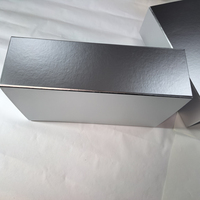 Cajas de Embalaje Plateadas RTS, Caja de Papel Rígido Blanco, Plegable, con Cierre Magnético, Caja de Regalo