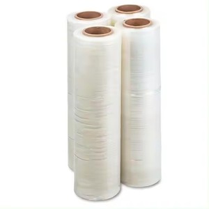 Rouleau de film étirable multifonctionnel en plastique PE Rouleau de film plastique fabriqué en Chine Rouleau d'emballage - Product Image 5