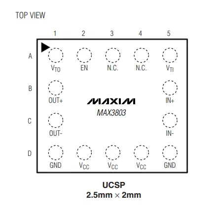 מרכיב אלקטרוניקה חם max3803 equalizer ic שבב עבור מיני fpv maxi