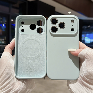 Coque en silicone liquide pour iPhone 15 Pro Max, coque en silicone liquide pour iPhone 18 Pro Max, faible MOQ, magnétique, réponse rapide - Product Image 5