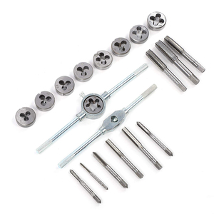 KIT PRO DE REPARACIÓN DE ROSCA DE 20PC, GRIFOS/TROQUELES DE ACERO DE 21, MANIJAS ANTIDESLIZANTES CON BLOQUEO DE CONO, CAJA DE ARMADURA AZUL IP44 - Product Image 2