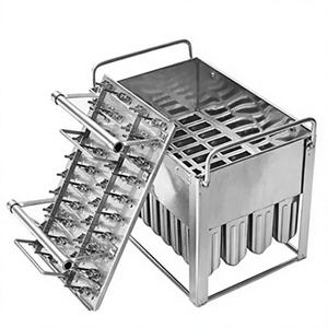 Moule à sucettes glacées en acier inoxydable robuste, accessoires de production industrielle de glaces pour la transformation alimentaire - Product Image 3