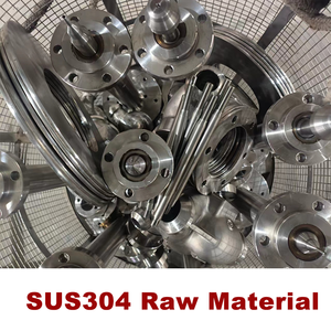 Válvula reguladora criogénica accionada neumáticamente, brida de acero inoxidable con brida, para aplicación de GNL - Product Image 4