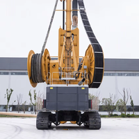 Foreuse rotative diesel stable avec pompe à engrenages et roulement pour l'ingénierie de fondation de métros