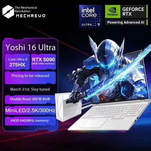 แล็ปท็อปใหม่เอี่ยม Mechrevo Yaoshi 16 Ultra Gaming Laptop Rtx5080 โน้ตบุ๊กหน้าจอ 2.5k Core 9 คอมพิวเตอร์ Yaoshi 16 Ultra - Product Image 5