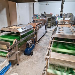 Linea di Produzione Automatica ad Alta Efficienza per Tortillas, Macchina Commerciale in Acciaio Inox 304 per la Preparazione di Sfoglie per Ravioli e Involtini Primavera - Product Image 6