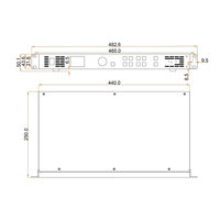 Procesador de Video V1160 Multicapa 4K para Montaje en Rack, Controlador de Video para Pantallas LED de Conferencias y Salas de Reuniones