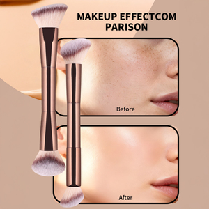 Tổng hợp tóc phẳng Fan bàn chải thiết lập nền tảng bóng mắt bột sơn Blush Kem che khuyết điểm môi bàn chải cho khuôn mặt sử dụng-2 mảnh - Product Image 6