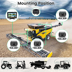 9 <span class=keywords><strong>inch</strong></span> ip69 không thấm nước chống bụi xe 4 kênh AHD IPS màn hình màn hình cho xe tải Trailer rvs van kỹ thuật nông nghiệp xe - Product Image 6