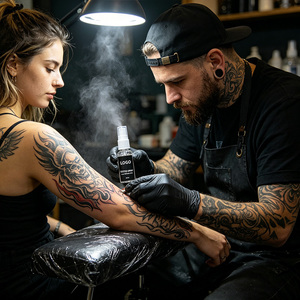 Bálsamo calmante para tatuajes, venta al por mayor, conjuntos de tamaños variados y fórmula uniforme, bálsamo con logo impreso personalizado - Product Image 5