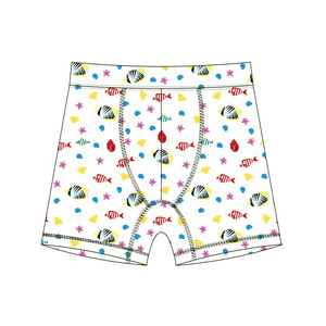 Calzoncillos para Niños, Estilo Occidental, con Logotipo Personalizado, Calzoncillos Tipo Bóxer con Estampado, Ropa Interior para Niños Pequeños, Pantalones de Bambú para Niños - Product Image 1
