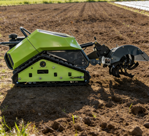 Hot Selling All Terrain <b>Lawn</b> Mower Vineyard <b>Safe</b> Weeding Remote Control Mulching Function Zero Turn 4x4 Gear Bearing - Product Image 4