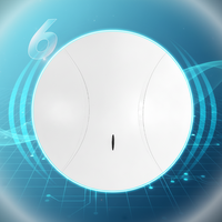 Punto de Acceso Inalámbrico de Techo Personalizado Openwrt de Doble Banda Gigabit, Montaje en Pared, 3000Mbps MT7981B, Wifi 6, Poe, para Hoteles Públicos