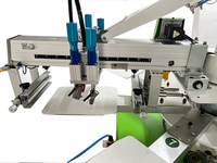 Machine de sérigraphie à carrousel automatique rotatif 2 couleurs 8 stations pour T-shirt Vêtements Vêtements Tee-shirt