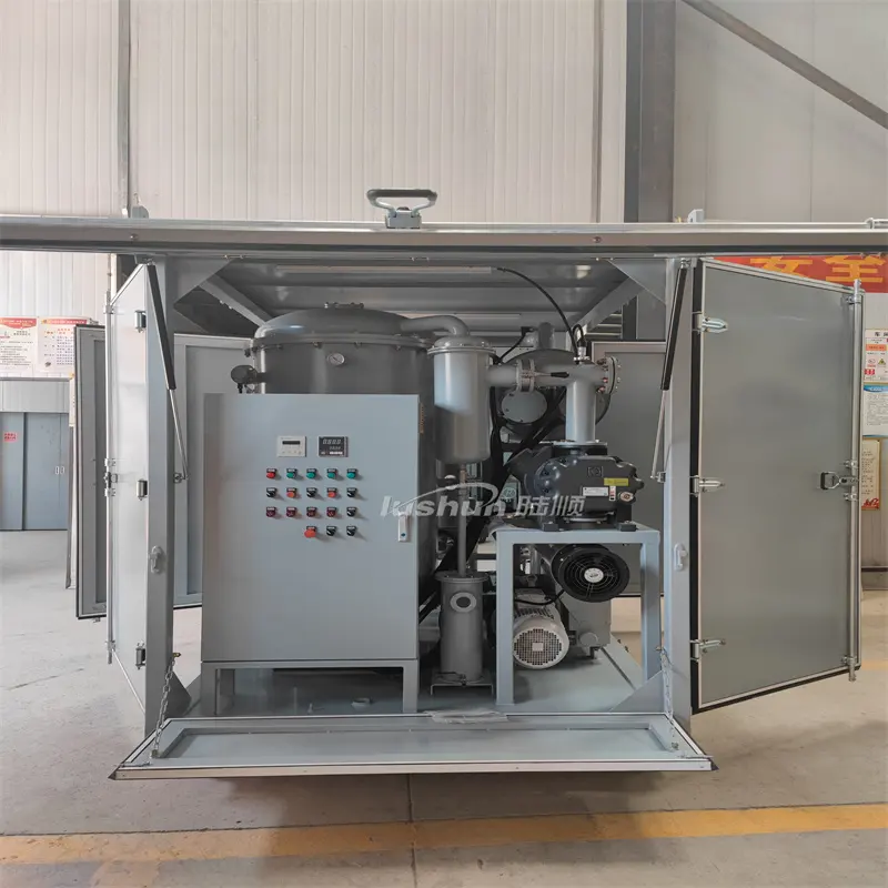 1800L/H Automatic Transformer Oil Purifier Filter Recycling Machine