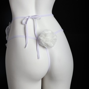 Lemon Story Maid Uniform Cosplay Costume White Ruffle Collar With Gold Bell Pink Bow JK Style - Product Image 4
