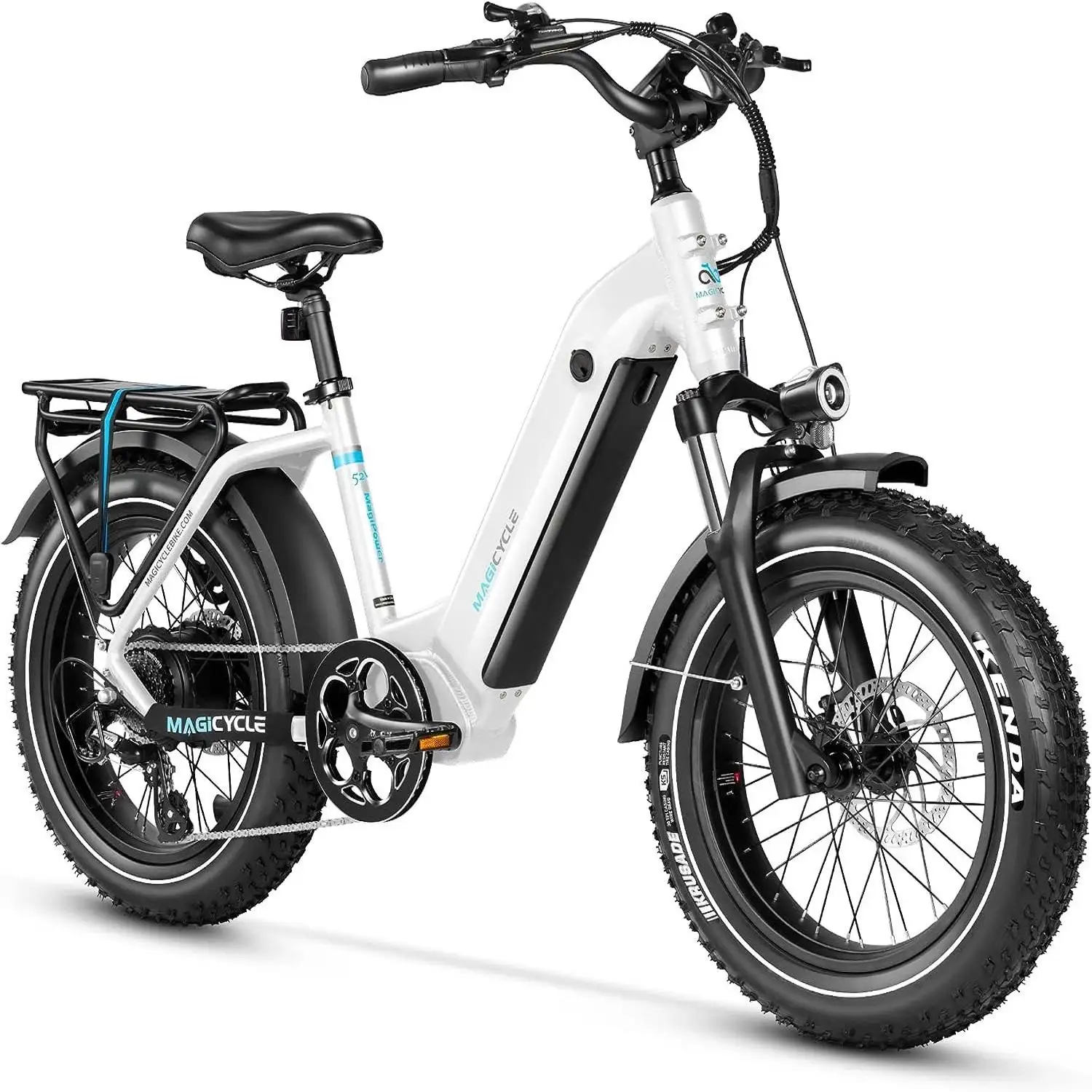 2024 ORIGINAL SALES MAGICYCLE Ocelot Pro Step Thru 20inch Electric Bike for Adults 750W 52V E Bike